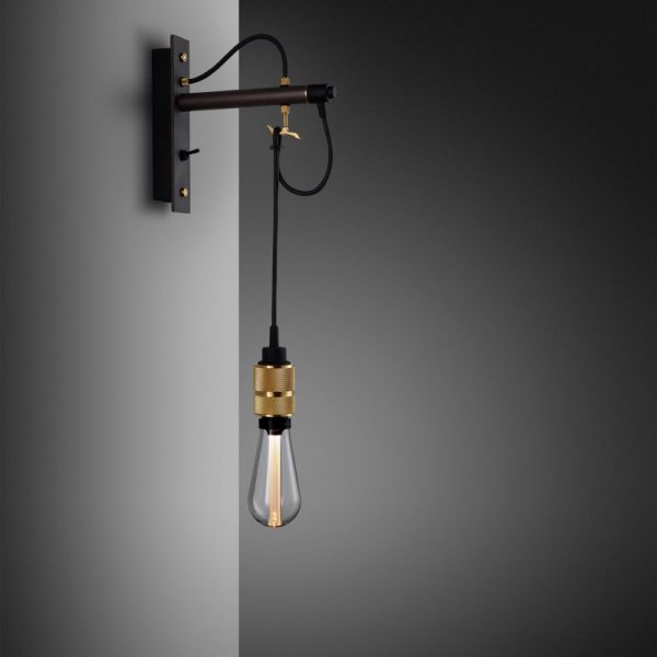 1. Hooked Wall Graphite Brass Crystal Bulb 1