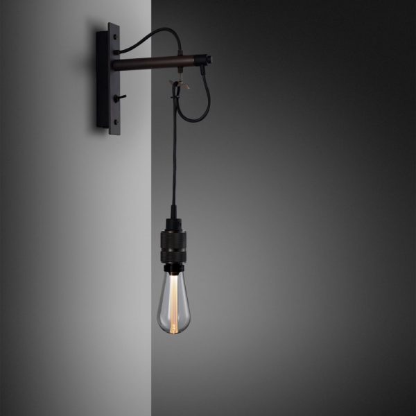 1. Hooked Wall Graphite Smoked Bronze Crystal Bulb 1
