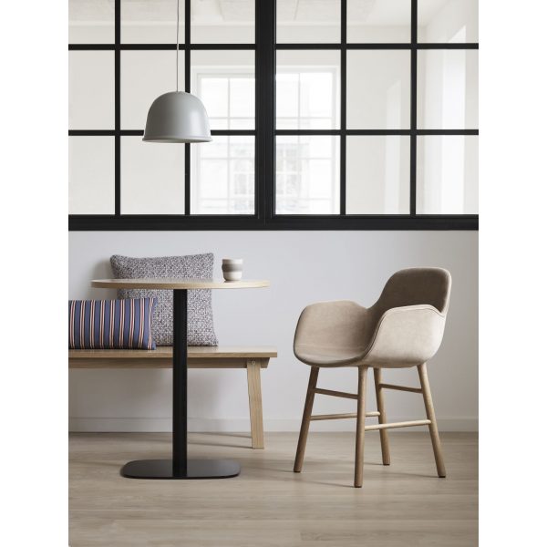1400854 Normann Copenhagen Form Chair Oak Full Upholstery City Velvet Form Cafe Table Local Lamp 02 1