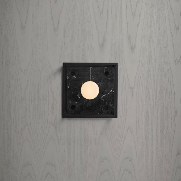 2. Caged Wall Small Black Marble