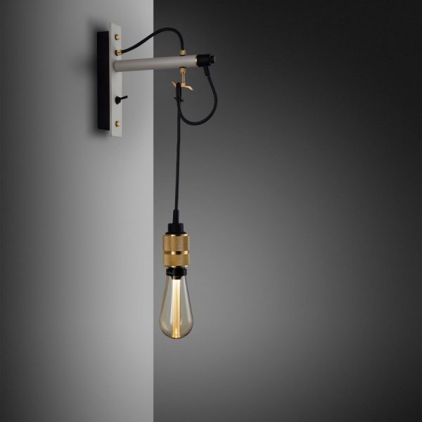 4. Hooked Wall Stone Brass Gold Bulb 1