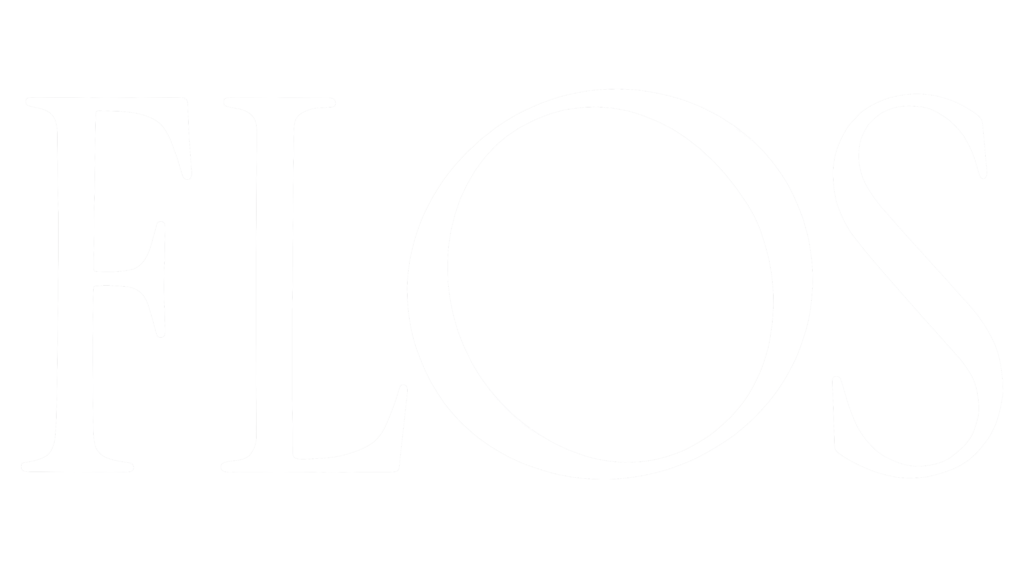 FLOS Logo white