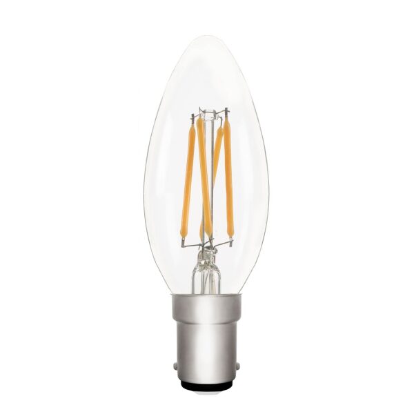 Zico Lighting C35 Candle Clear 4w B15 2700K OFF