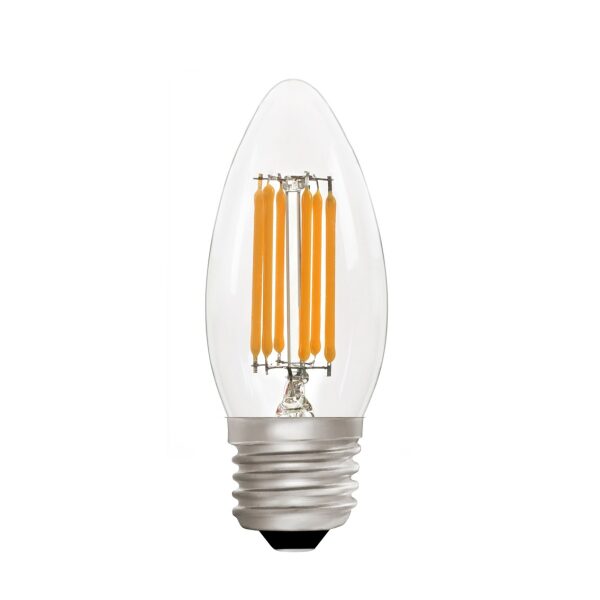 Zico Lighting C35 Candle Clear 6w 2700k E27 OFF