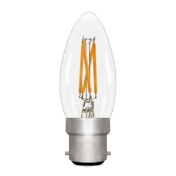 Zico Lighting Candle C35 Clear 4w B22 2700k OFF