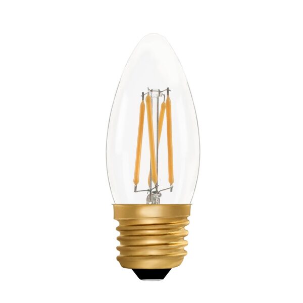 Zico Lighting Clear C35 Candle 4W 2200K E27 off