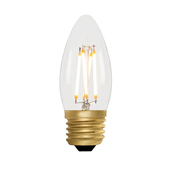 Zico Lighting Clear C35 Candle 4W 2200K E27 on