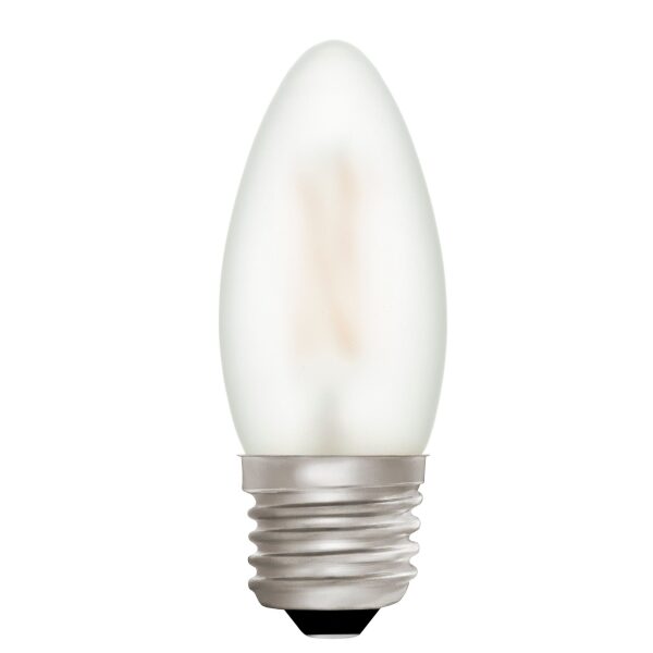 Zico Lighting Frosted C35 Candle 4W 2700K E27 OFF scaled