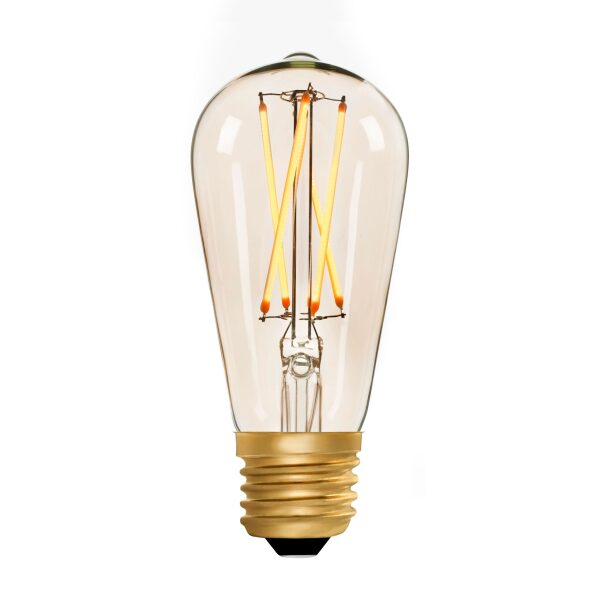 Zico Lighting ST64 Squirrel Cage Amber 2w 2000k ON scaled